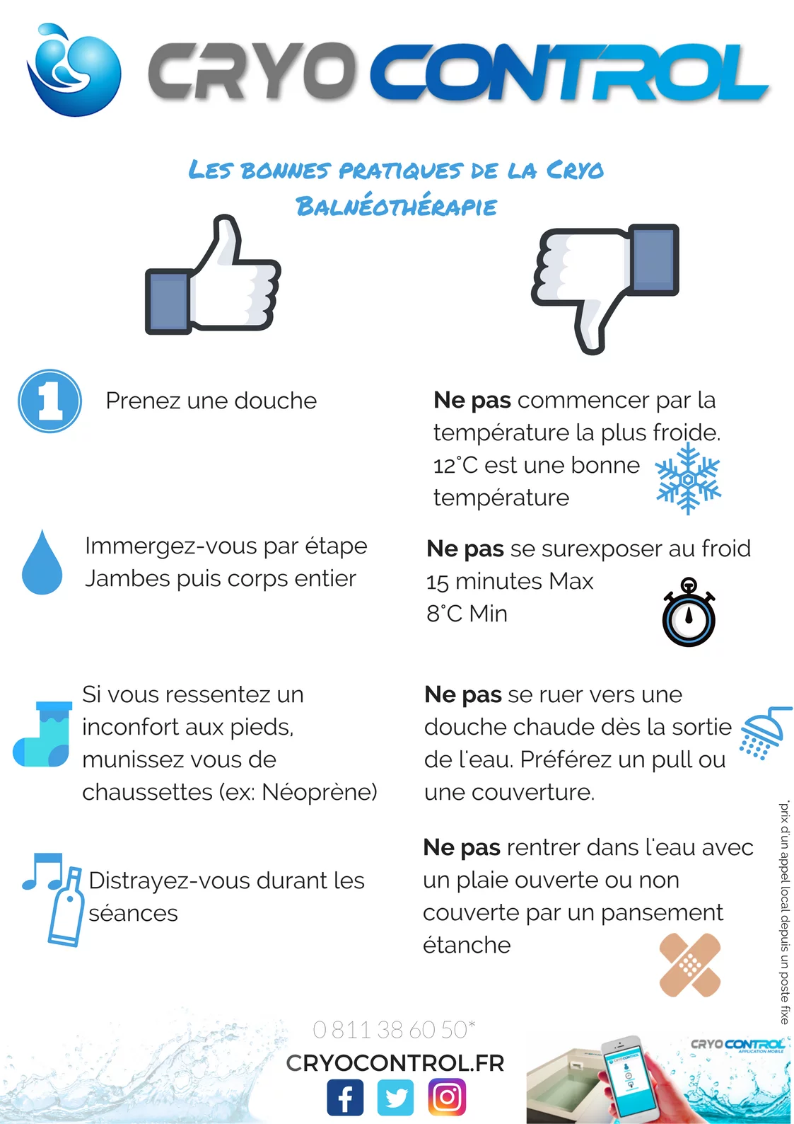 Infographie Bonnes Pratiques Cryo